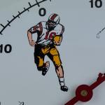 Ohio Thermometer Co. Vintage Jumbo Dial Wall Thermometer