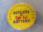 Vintage Ford AUTO-LITE Battery Thermometer from 1950s