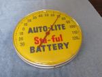 Vintage Ford AUTO-LITE Battery Thermometer from 1950s