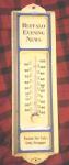 Vintage Buffalo Evening News Thermometer