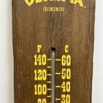 Olympia Brewing Co Vintage Foam Thermometer Sign