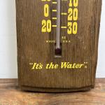 Olympia Brewing Co Vintage Foam Thermometer Sign