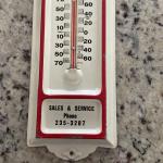 1960s Railroad Thermometer Store Sign - Costa’s Garden