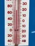 Royal Crown RC Cola Vintage Thermometer 13.5