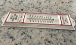 1960s Railroad Thermometer Store Sign - Costa’s Garden
