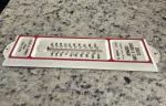 1960s Railroad Thermometer Store Sign - Costa’s Garden