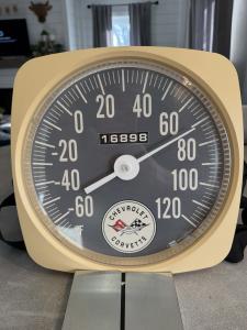 Vintage Corvette Wall Thermometer – Classic Charm!