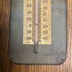 Royal Crown Cola Vintage Metal Thermometer Sign