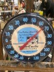 White Castle Vintage Thermometer Sign - 12" x 12