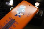 1950s Orange Crush Soda Metal Thermometer Sign