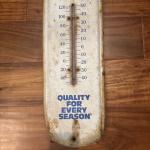 Chevrolet Ok Used Cars Thermometer Sign