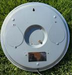 Chevrolet Double Bubble Clock Thermometer Sign