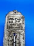 Minear Oil Co. Vintage Advertising Thermometer Sign