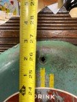 Vintage Double Cola Metal Thermometer Sign 27"x8