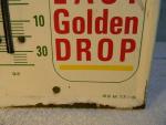 1963 Sun Drop Citrus Cola Metal Thermometer Sign