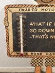 En-Ar-Co White Rose Gasoline Advertising Thermometer