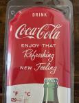 Coca-Cola Refreshing Feeling Antique Thermometer 27”