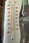 Coca-Cola Refreshing Feeling Antique Thermometer 27”