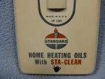 Vintage Standard Heating Oil Thermometer - 11.5" Tall