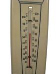 Vintage Standard Heating Oil Thermometer - 11.5" Tall