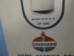 Vintage Standard Heating Oil Thermometer - 11.5" Tall