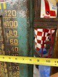Vintage Double Cola Metal Thermometer Sign 27"x8