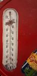 Vintage 40s-50s Squirt Soda Round Thermometer 9