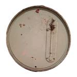 Vintage 40s-50s Squirt Soda Round Thermometer 9