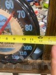 White Castle Vintage Thermometer Sign - 12" x 12