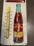 Vintage RC Royal Crown Cola Thermometer Sign