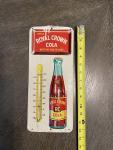 Vintage RC Royal Crown Cola Thermometer Sign