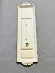 Vintage MOBILOIL Metal Wall Thermometer