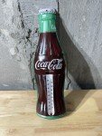 Coca Cola Vintage Bottle Thermometer Sign