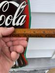 1960s Coca Cola Bottle Advertising Thermometer 29”