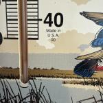 Ducks Unlimited Vintage 24" Metal Wall Thermometer