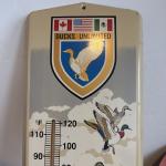 Ducks Unlimited Vintage 24" Metal Wall Thermometer
