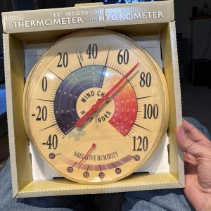 Springfield Rainbow 12" Wall Thermometer