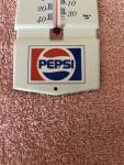 Pepsi Vintage Metal Thermometer Sign Made in USA