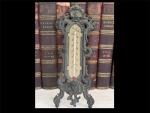 Vintage Cherub Wall Thermometer with Ornate Frame