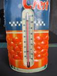 1950s Sun Crest Orange Soda Thermometer