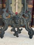 Vintage Cherub Wall Thermometer with Ornate Frame