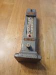 Sheffield Column Vintage Metal Thermometer Dayton OH
