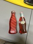 Vintage Coca-Cola Bottle Thermometer - 29" Tall