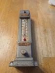 Sheffield Column Vintage Metal Thermometer Dayton OH