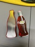 Vintage Coca-Cola Bottle Thermometer - 29" Tall