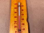 Vintage Chester Co. Mushroom Sales Thermometer
