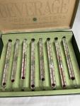 Ohio Thermometer Co Vintage Beverage Thermometers Set