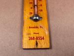 Vintage Chester Co. Mushroom Sales Thermometer
