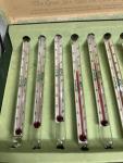 Ohio Thermometer Co Vintage Beverage Thermometers Set