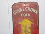 Royal Crown Cola Vintage Metal Thermometer